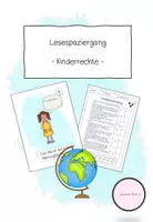 Vorschau - Fördermaterial/Inklusion - Lesespaziergang "Kinderrechte" - Deckblatt