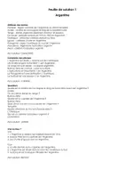 Aperçu - Feuilles d'exercices - Argentine - Page 3