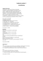 Aperçu - Feuilles d'exercices - Luxembourg - Page 3