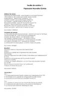 Aperçu - Feuilles d'exercices - Papouasie-Nouvelle-Guinée - Page 3