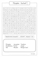 Vorschau - Arbeitsblätter - Pfingsten Suchsel / FREEBIE - Seite 1
