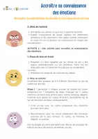 Aperçu - Préparation de séance / Séance complète - Découverte des émotions - Activités Ludiques - Page 1