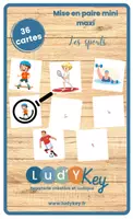 Aperçu - Apprentissages en autonomie - MISE EN PAIRE MINI MAXI - LES SPORTS - Page de couverture