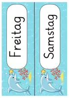 Vorschau - Präsentationen/Tafelbilder - Delfinklasse Tagestransparenz Klassentier Delfin - Seite 3