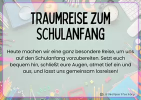 Vorschau - Aufgabenkarten - Traumreise für den Schulanfang - Seite 3