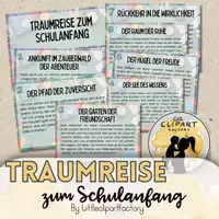 Vorschau - Aufgabenkarten - Traumreise für den Schulanfang - Seite 2