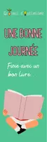 Aperçu - Autre type de ressources - Marque Page - Une bonne journée finie avec un livre - Page de couverture
