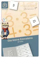 Vorschau - Stationenlernen - Klettmappe | Das kleine Einmaleins | 3er-Reihe - Deckblatt