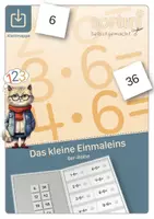 Vorschau - Stationenlernen - Klettmappe | Das kleine Einmaleins | 6er-Reihe - Deckblatt
