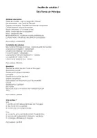 Aperçu - Feuilles d'exercices - São Tomé-et-Príncipe - Page 3