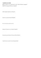 Aperçu - Feuilles d'exercices - Égypte - Page 2