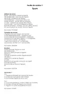 Aperçu - Feuilles d'exercices - Égypte - Page 3
