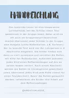 Vorschau - Arbeitsblätter - Reziprokes Lesen / Teamlesen / Gruppenlesen - Seite 1