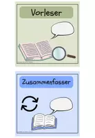 Vorschau - Arbeitsblätter - Reziprokes Lesen / Teamlesen / Gruppenlesen - Seite 3