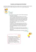Vorschau - Arbeitsblätter - Kreativ-kooperatives Schreiben fiktionaler Texte - Seite 3