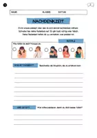 Vorschau - Arbeitsblätter - STREIT SCHLICHTEN - AB für die Nachdenkzeit 🤔 - Seite 2