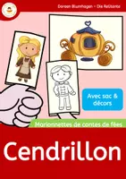 Aperçu - Matériel pour travaux manuels / dessin - Cendrillon - Marionnettes à Doigts - Conte de Fées - Page de couverture