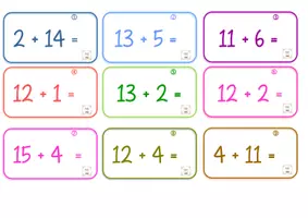 Aperçu - Apprentissages en autonomie - Math SCN CAT + et - jusque 20 Séries 1 à 10 P1 - CP - Page 1