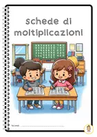 anteprima - Esercizi - Schede di moltiplicazioni - Pagina 1