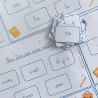 Aperçu - Apprentissages en autonomie - Loto de mots outils - Cursive + Script - Page de couverture