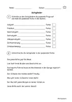 Vorschau - Arbeitsblätter - Die vier Fälle - ARBEITSBLÄTTER - Seite 3