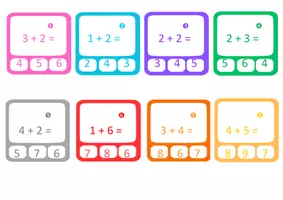 Aperçu - Apprentissages en autonomie - Math : SCN CAP ou CAT + jusqu'à 10 P1 - CP - Page 1