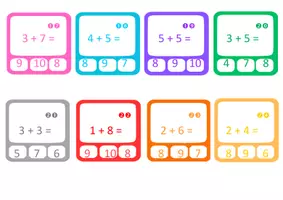 Aperçu - Apprentissages en autonomie - Math : SCN CAP ou CAT + jusqu'à 10 P1 - CP - Page 3
