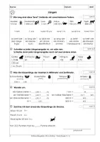 Vorschau - Arbeitsblätter - Längenmaße aus: Fit in Mathe. Tests u. Lösungen 3-4 - Seite 1