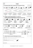 Vorschau - Arbeitsblätter - Längenmaße aus: Fit in Mathe. Tests u. Lösungen 3-4 - Seite 2