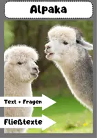 Vorschau - Text - Alpaka: Lebensweise und Ernährung - Deckblatt