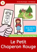 Aperçu - Matériel pour travaux manuels / dessin - Le Petit Chaperon Rouge - Marionnettes à Doigts - Conte de Fées - Page de couverture
