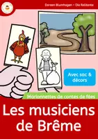 Aperçu - Matériel pour travaux manuels / dessin - Les musiciens de Brême - Page de couverture