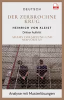 Vorschau - Stundenentwürfe - Adams Vorahnung und Nervösität im dritten Auftritt von Kleists "Der zerbrochne Krug" - Deckblatt