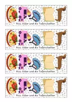 Vorschau - Mal- und Bastelvorlagen - Lesezeichen - Rico, Oskar und die Tieferschatten - Seite 2