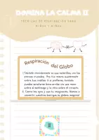 Vista previa - Refuerzo / NEE / Materiales de apoyo - Domina la calma 2 - Educación emocional - Portada