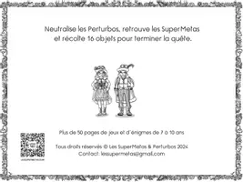 Aperçu - Jeux - 7-10 ans Où sont passés les SuperMetas Escape Game - Page 1