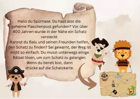 Vorschau - Stundenentwürfe - Interaktive PDF Escape room (Schatzsuche) Deutsch Nomen,Verben,Adjektive - Seite 2