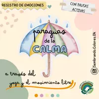 Vista previa - Manualidades / Dibujos para colorear - PARAGUAS DE LA CALMA con técnicas de YOGA - página 1