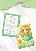 Vista previa - Tarjetas / Manipulativos - La fata della primavera - Lectura en italiano - Portada