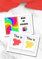 Vista previa - Hojas de trabajo - Colours Booklet - Libritos de colores en inglés - Portada