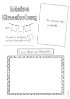 Vorschau - Arbeitsblätter - Steckbrief/ Portfolio-Einlagen Einschulung Klasse 1 - Seite 3