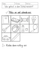 Vorschau - Arbeitsblätter - Schulstart: 21 Arbeitsblätter zum Schuleinstieg - 1. Klasse - Seite 3
