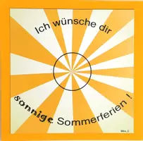 Vorschau - Mal- und Bastelvorlagen - Feriengruß: Sonnige Sommerferien (Geschenke Schuljahresende) - Seite 3