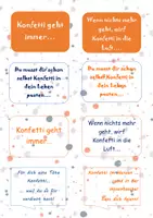 Vorschau - Arbeitsblätter - Zeugnis 2024 - Konfetti für alle! - Seite 3