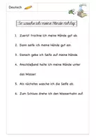Vorschau - Stundenentwürfe - Vorgangsbeschreibung - So mache ich ein Käsebrot - Seite 1