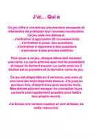 Aperçu - Jeux - Jeu de Vocabulaire J'ai Qui a thème l'été pour FLE - Page 1
