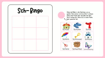 Vorschau - Spiele - Aussprache - Bingo (Sp-, St-, Sch-, -ss- S-) - Seite 2