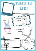Vista previa - Hojas de trabajo - All About Me Posters - página 2