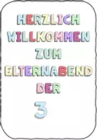 Vorschau - Arbeitsblätter - Elternabend Infoheft bunt und s/w - Seite 3