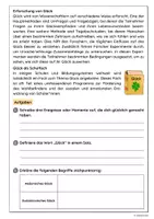 Vorschau - Arbeitsblätter - Glück (Sachtext mit Aufgaben) - Seite 2